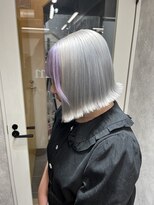 ティアム 渋谷店(Tiam shibuya)&nbsp;前髪/マチルダボブ/ピンクベージュ/インナーグレージュ
