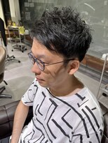 アンプヘアー 桂店(unpeu hair) メンズナチュラルポイントパーマ