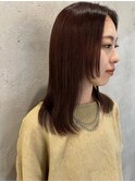 ナチュラルストレートヘア