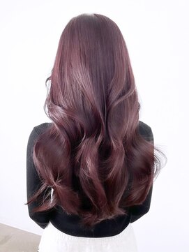 アルバム 新宿(ALBUM SHINJUKU) ピンクヘアー秋色透明感カラー_ba501402