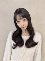 モナコ 広尾 恵比寿(monaco) 【monaco】面長さん対策/小顔ヘア/シースルーぱっつん前髪