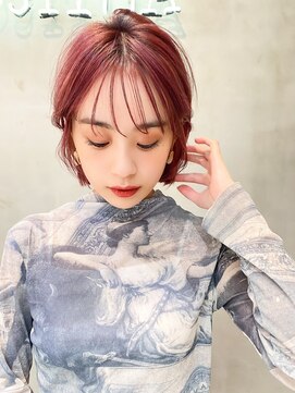 エイミー(Aimee) Aimee 町田 ボブレイヤー×チェリーピンク