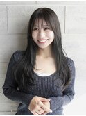 レイヤーカット×オリーブカラー×艶髪トリートメント