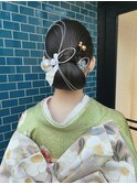 【kacho】袴ヘア　ヘアアレンジ