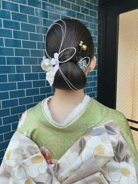 キャロルガーデンズ ボコカ 表参道(Carroll Gardens bococa) 【kacho】袴ヘア　ヘアアレンジ