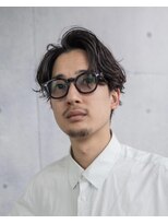 センターパートスパイラルパーマシャドウパーマフェザーパーマ