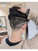 普段は見えない位置にこっそりお洒落なこだわりバリアート