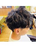 メンズパーマスタイル