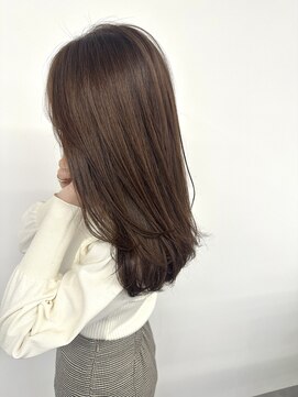 ノウハウ キョウト(KNOWHOW kyoto) 顔まわりレイヤー/ワンカール/艶髪/レイヤーカット