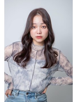 ルフュージュ バイ プロデュース 相模大野店(Refuge by Produce) チョコレートブラウン/ゆるふわウェーブ