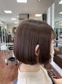 アリエス Aries 上赤江店 あごラインの重め丸みボブ◎骨格、髪質に合わせてご提案します!