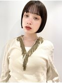 大人ボブ/アッシュカラー/簡単スタイリング/ボブ