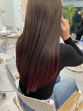 ロミー 本厚木(ROMMY.) 20代～50代☆グラデーションロング☆髪質改善◎エンドカラー