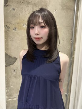 リリー(Lilley) ミディアムレイヤー/レイヤーカット/福岡韓国美容室