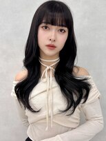 アッシュ 茗荷谷店(Ash)&nbsp;顔まわりレイヤーカットバタフライカットココアブラウン