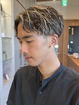 エリマバイフィフス 調布(elima by fifth)&nbsp;コントラストハイライトパーマツイストスパイラルパーマ波巻き