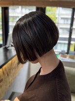 サニーサイドサロン(SUNNY SIDE SALON)&nbsp;ラウンドミニボブ/ミニボブ/丸みボブ