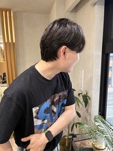 【メンズカット×フェザーパーマ】國友菜穂子@kunitomo_amatoraspa