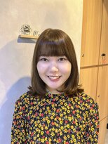 ブルーメ(Blume...) ロブ/ミディアムスタイル/ブラウンベージュ