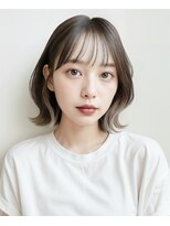 ホーミートウキョウ(HOMIE TOKYO) 似合わせカット/小顔/インナーカラー/ミディアムレイヤーカット