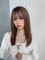シェリム 栄(CHERIM)&nbsp;美髪レイヤーカット/顔まわりレイヤー/ストレートロングレイヤー