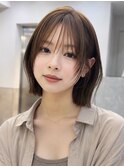 巻ける縮毛矯正×大人くびれボブ
