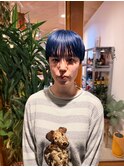 ブルーマッシュショート
