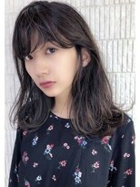 アン 柏店(un)&nbsp;◆くびれミディアムでイメチェン/小顔前髪/ピンクベージュ