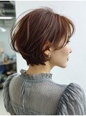 白髪染め×上品くびれショート【TELA HAIR 我孫子店】