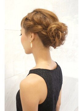 ブリッジ(Bridge) 「Bridge」編み込みアップスタイル