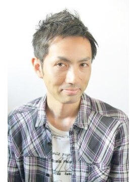 アイルビーヘア(I'll b hair) 【下北沢＊I'll b hair＊】サイドパート☆束感ショート