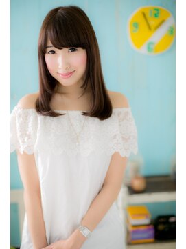 ミック ヘアアンドビューティー 大山店(miq  Hair&Beauty) 姫風カット♪重めsweetロング