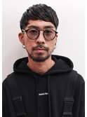 刈り上げフェードネープレス73風ぱっつんショート