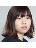 オレンジベージュ  グラデーション