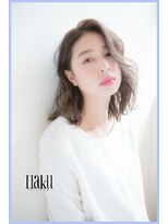 ヘア メイク ハク 横浜(hair make Haku)&nbsp;前髪かきあげボブ