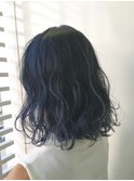 [Zina]ボブ♪ネイビーアッシュ♪