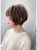 《OLTI》ショートボブ×ゴールドベージュ