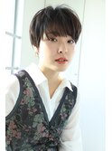 コンパクト大人マッシュショート