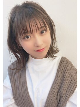 ハニーシブヤ(HONEY shibuya) 【HONEY渋谷】きゅんカワ♪愛されくびレイヤーミディ