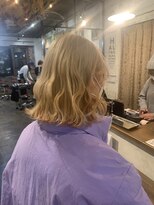 トロニー(TLONY) 渋谷TLONY ブロンドベージュ　stylist/ miaki