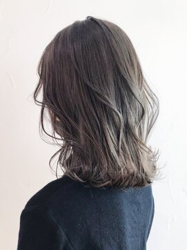 アイティー バイ アルバム 中野店(IT by ALBUM) ダークグレージュ_ピンクベージュボブルフ_ba309171