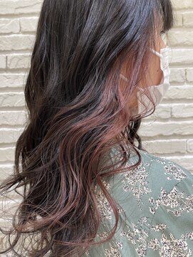ヘアーズ 住吉店(HAIRZ) 《HAIRZ》大岩真弓☆大人なダスティピンク(^^)
