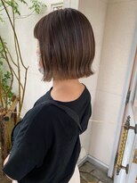 リィベ(Liibe)&nbsp;guest snap 外はねボブ×ナチュラルハイライト