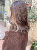 ホワイトベージュ×ラテベージュ☆
