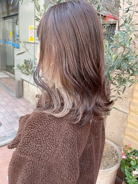 テトラ バイ ネオリーブ 横浜西口店(tetra by neolive) ホワイトベージュ×ラテベージュ☆