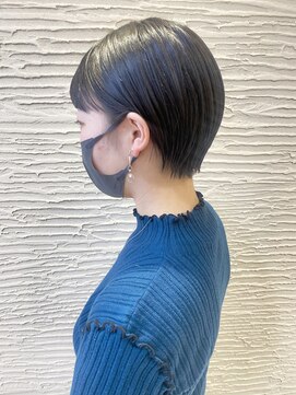 モリオ フロム ロンドン サッポロファクトリー店(morio FROM LONDON) 【morio】札幌ショート 耳掛けてキュッとえりあし