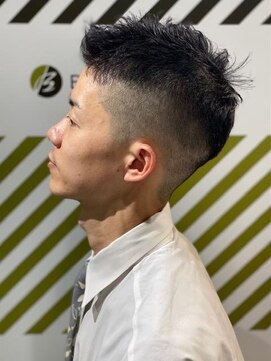 バーバーバー 四谷(BARBER-BAR) 大人カッコいい30代40代50代以上アップバンクショート