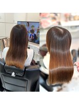 ワンヘアーアシスト(ONE HAIR assist) 【ONE HAIR】ONEHAIR式艶髪特化縮毛矯正☆