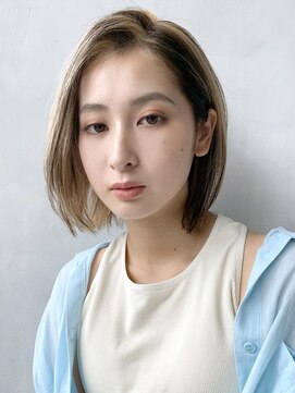 アルバム 渋谷パルコ(ALBUM) ナチュラルストレートボブ_切りっぱなしボブ_98147