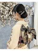 振袖☆着付け＋ヘアセット